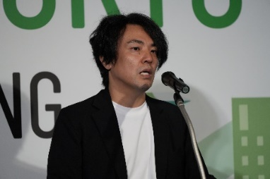 水船慎介氏の登壇の様子
