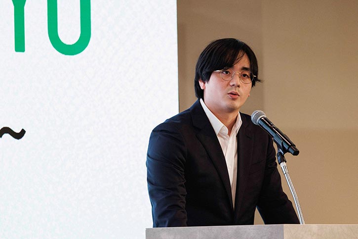 登壇している東京都デジタルサービス局 鵜沼 亮 様