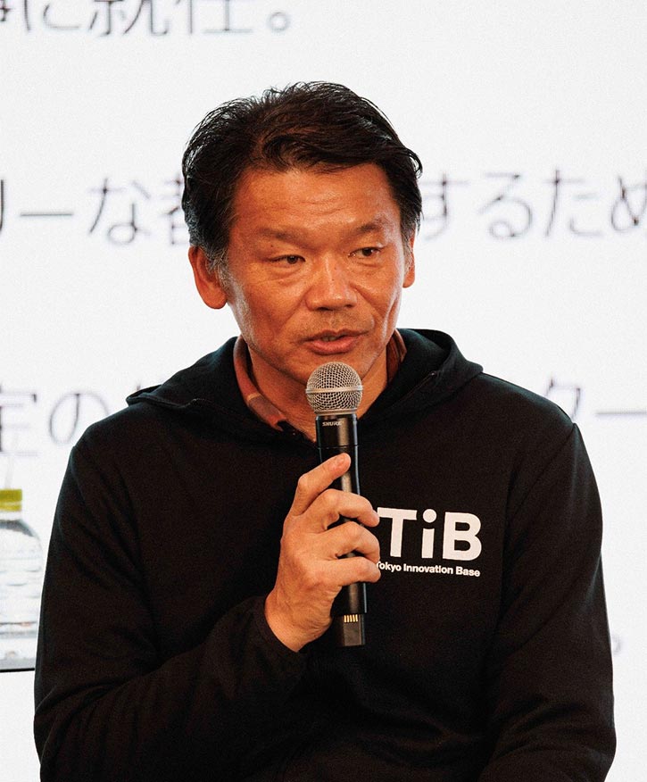 京都副知事 宮坂 学 様の登壇し発言している