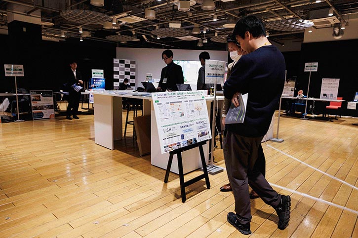 東日本旅客鉄道株式会社の展示ブース