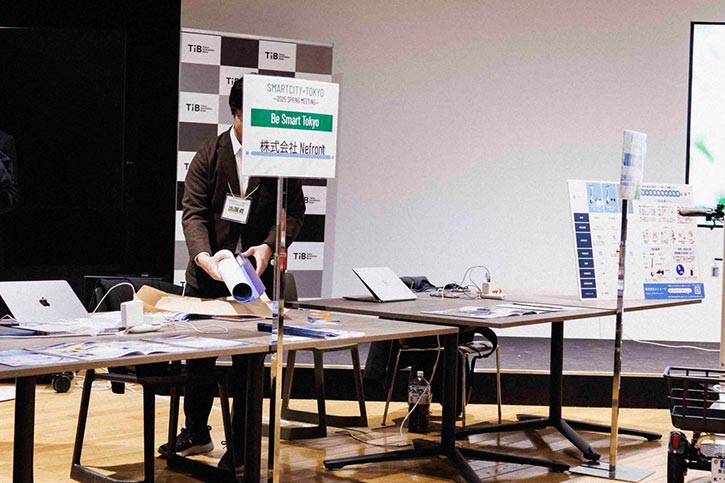 株式会社Nefrontの展示ブース