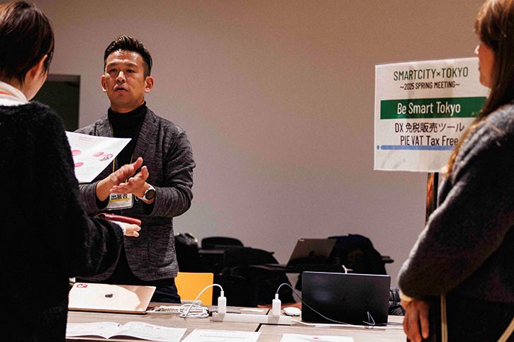 株式会社PieSystemsJapanの展示ブース