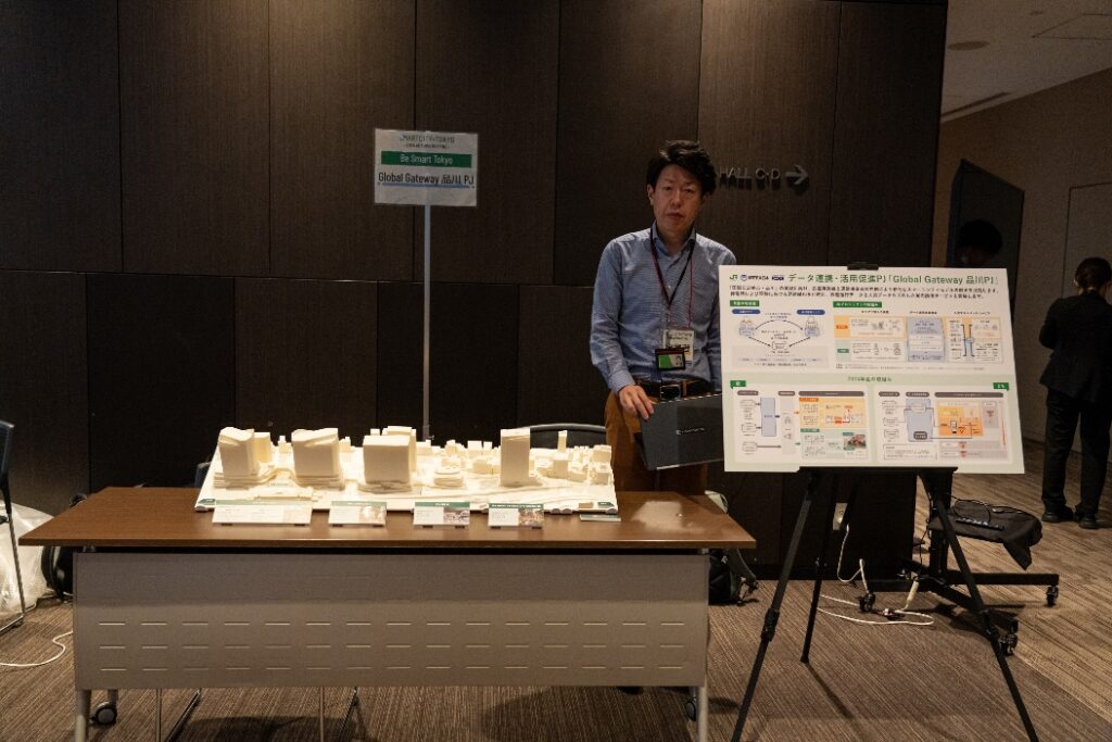 JR東日本株式会社の展示ブースの様子